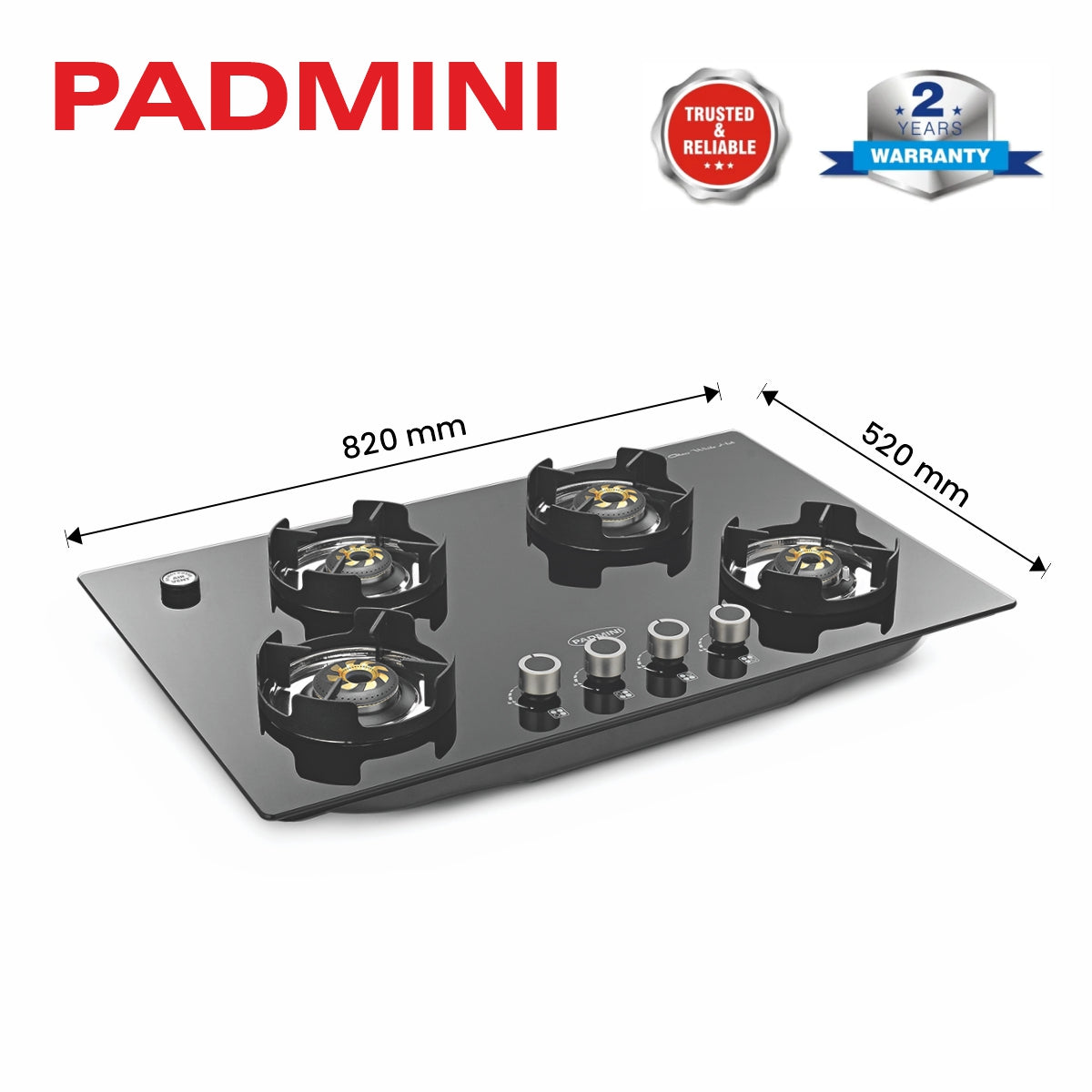 PADMINI Gas Hob 401 GL IB