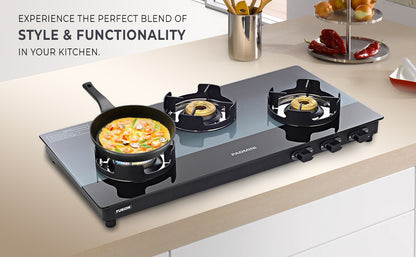 PADMINI 3 Burner Cooktop 3GT Fusion