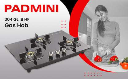 PADMINI Gas Hob 304 GL IB HF