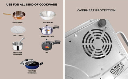 PADMINI Infrared Induction Cooker 2000W