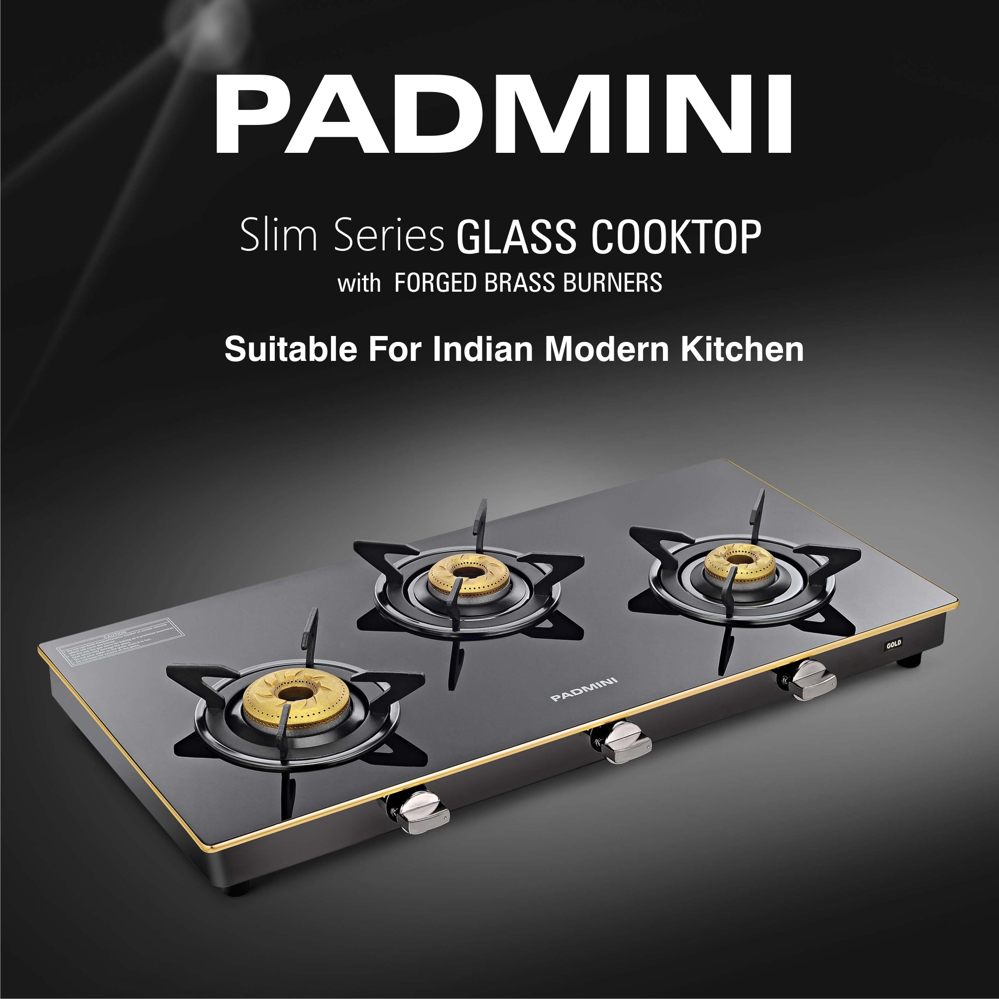 Padmini gas stove on sale 3 burner