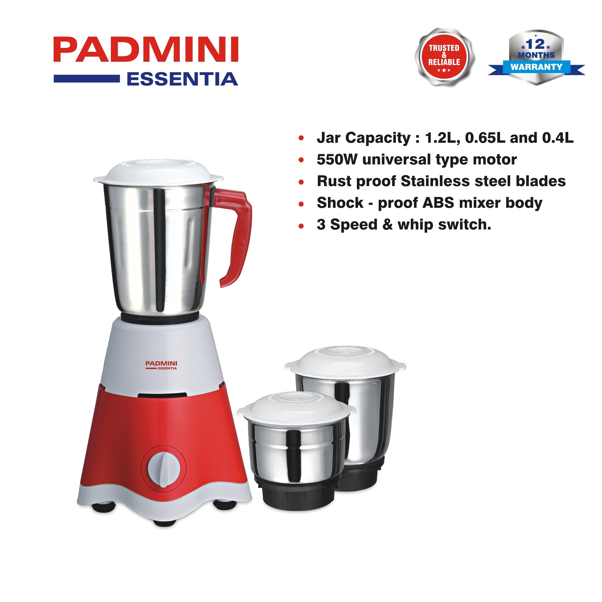 Padmini mixer store grinder price